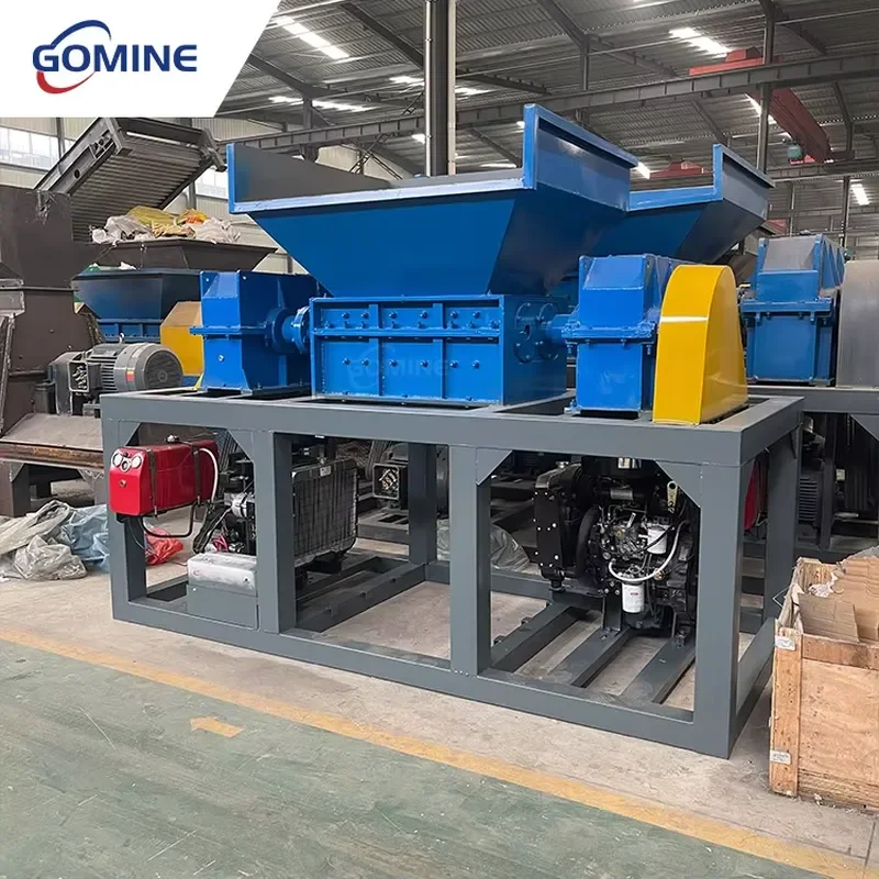 Recycling Machine 2026 Scrap Metal Recycling Aluminum Wheel Hub Engine Shredder Machine with High Capacity
