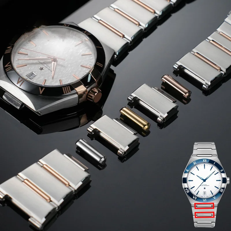 Watch Accessories - Knot Bar for Omega Constellation Series Observatory 131.23/131.33/131 Stainless Steel Knot Bar