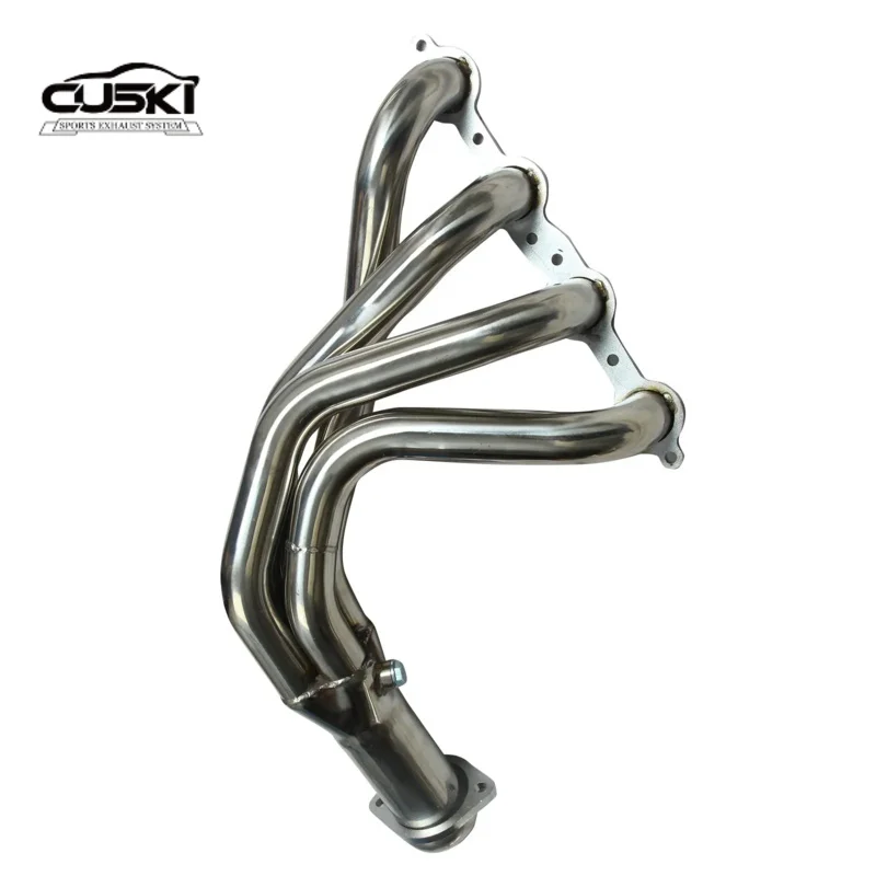 High Flow Exhaust Headers Manifolds & X Pipe for 05-13 Chevy Corvette C6 LS2 LS3 quality Stainless Steel Car Exhaust Modificatio