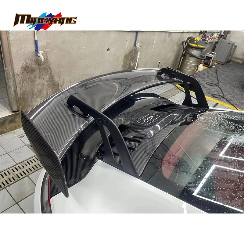 Dry Carbon Fiber GT3 Auto Spoiler Wing 2020 für Porsche 911 Carrera S Upgrade auf GT3 Spoiler