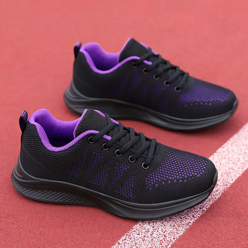 

Breathable Women Runner Free Running Shoes Light Weight Athletic Training Sneakers Female Luxury Brand Marathon Jogging Shoes