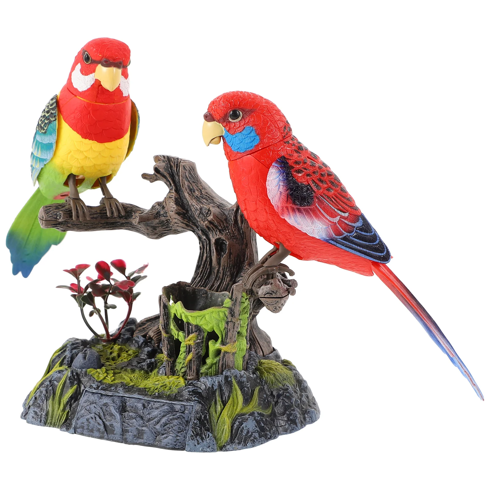 Parrot Voice Control Toy Kids Children’s Toys Early Learning Recording Talking Bird Household Desktop