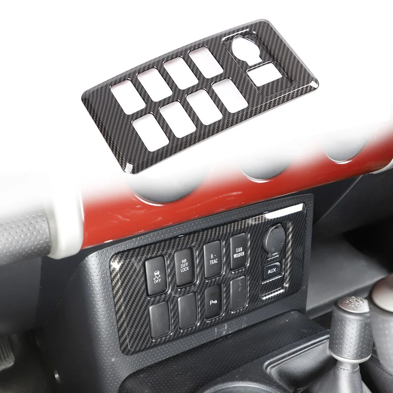 

For 07-21 Toyota FJ Cruiser air conditioning mode panel car interior accessories central control mode panel decorative stickers