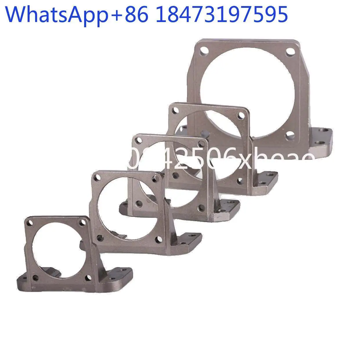 Brushless motor mounting frame 60708090100120 AC gear motor L-shaped bracket Fixed mounting base