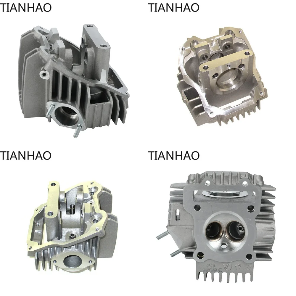 Piezas de Motor de Motocicleta, Cabeza de Cilindro con Tapa, Kit de Cilindro de Motor de 190cc para Motocicleta Zongshen 190