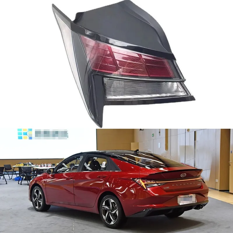 

For Hyundai ELANTRA / Avante 2021 2022 Car Accessories LED tail light assembly light brake light reversing light rear fog light