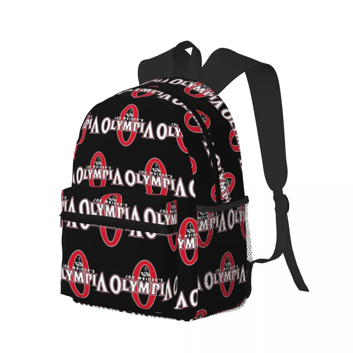Future Mr OLYMPIA Motivations Student Backpack School Bag Hiking Travel Daypack for Boys Girls Bookbag Shoulder Bags