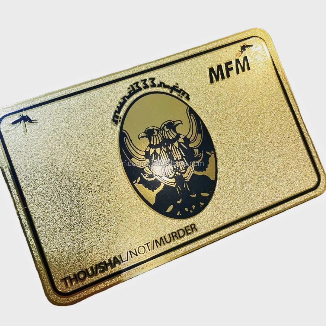 Customized inquiry Luxury Customized Metal Gift Card Stainless Steel Laser logo Pantone Color Purple Metal Business Card