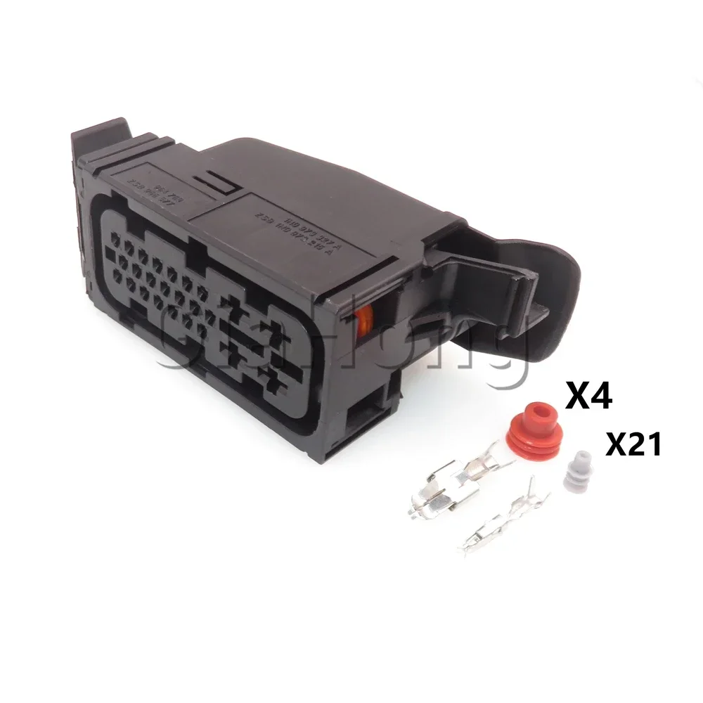 1 Set 25 Ways AC Assembly Parts Car Composite Sealed Connector For VW Santana Automobile Engine Gearbox Wire Socket 1H0973327Az