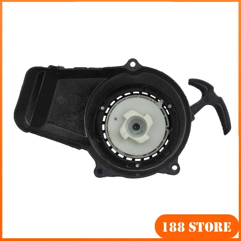 Minimoto Easy Pull Starter For 2 Stroke 47cc 49cc Engine Pocket Bike Mini Moto Dirt  Crosser Kids ATV Quad