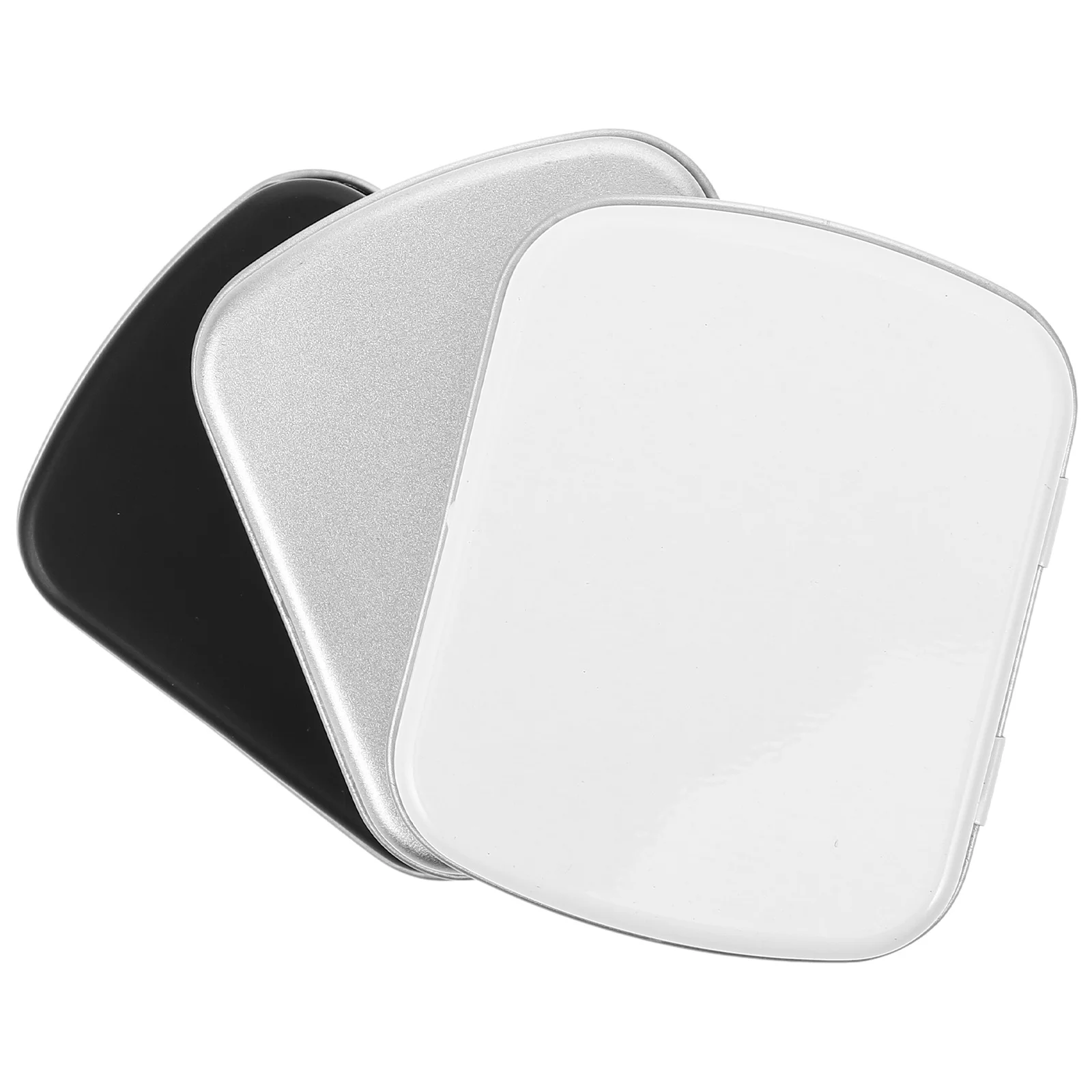 กล่องเก็บยาทาเล็บเจลขนาดเล็ก กล่องเหล็กขนาดกะทัดรัดพร้อมช่องเก็บของ อุปกรณ์ทำเล็บแบบพกพา กล่องใส่สีน้ำ