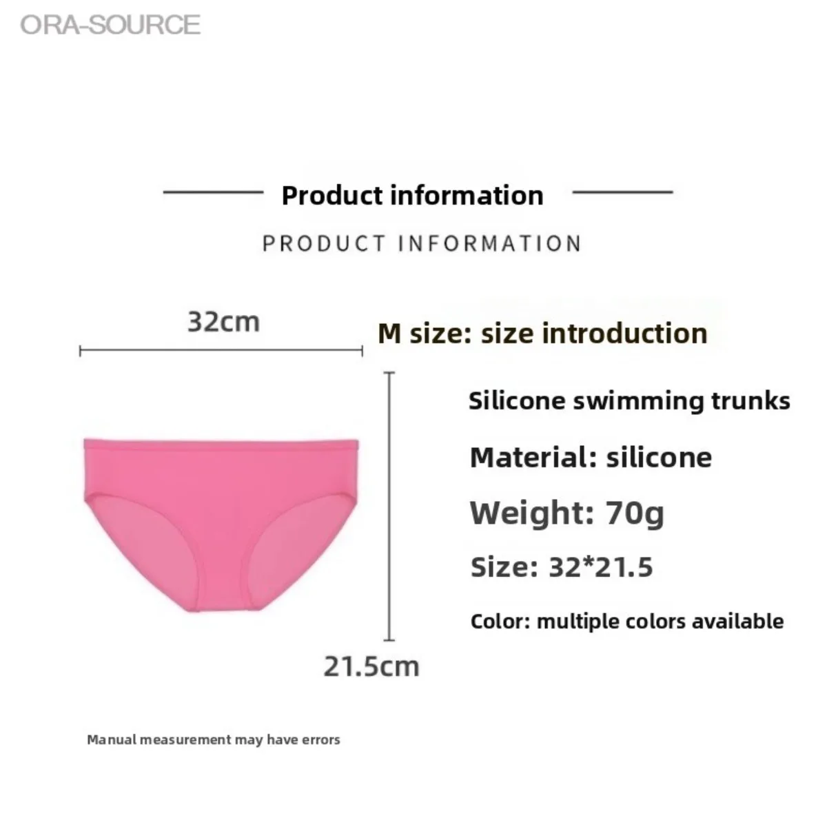 Swimming Trunk Womens Plus Size Silicone Underwear Swim Bottoms Briefs Comfort Soft Daily Extra Thick Warm Cozy Spring Beach