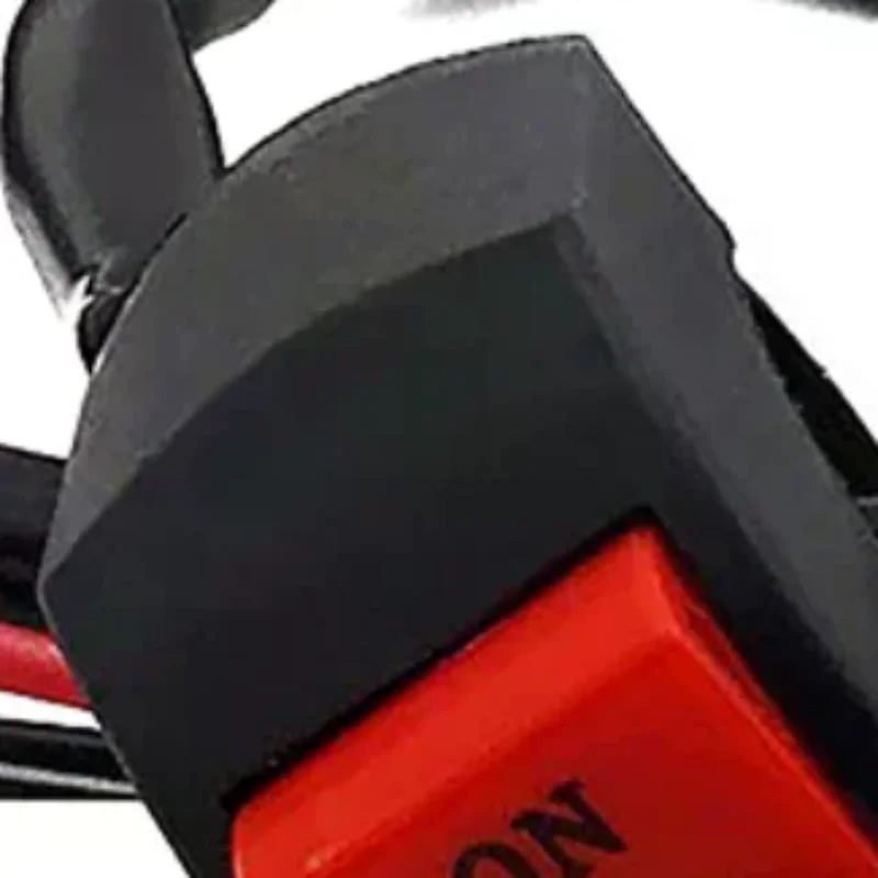LED Headlight Switch Far Near Three Line Motorcycle Handlebar Switch Button Driving Light Switch Motorbike Switch Button