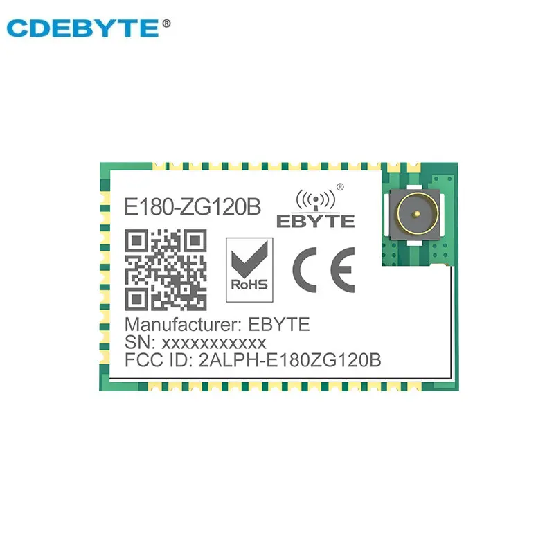 EFR32 Zigbee 3.0 Wireless Module 2.4GHz 20dBm 1.3km Range Compatible ZHA ZLL E180-ZG120B CDEBYTE Zigbee Wireless Transmitter