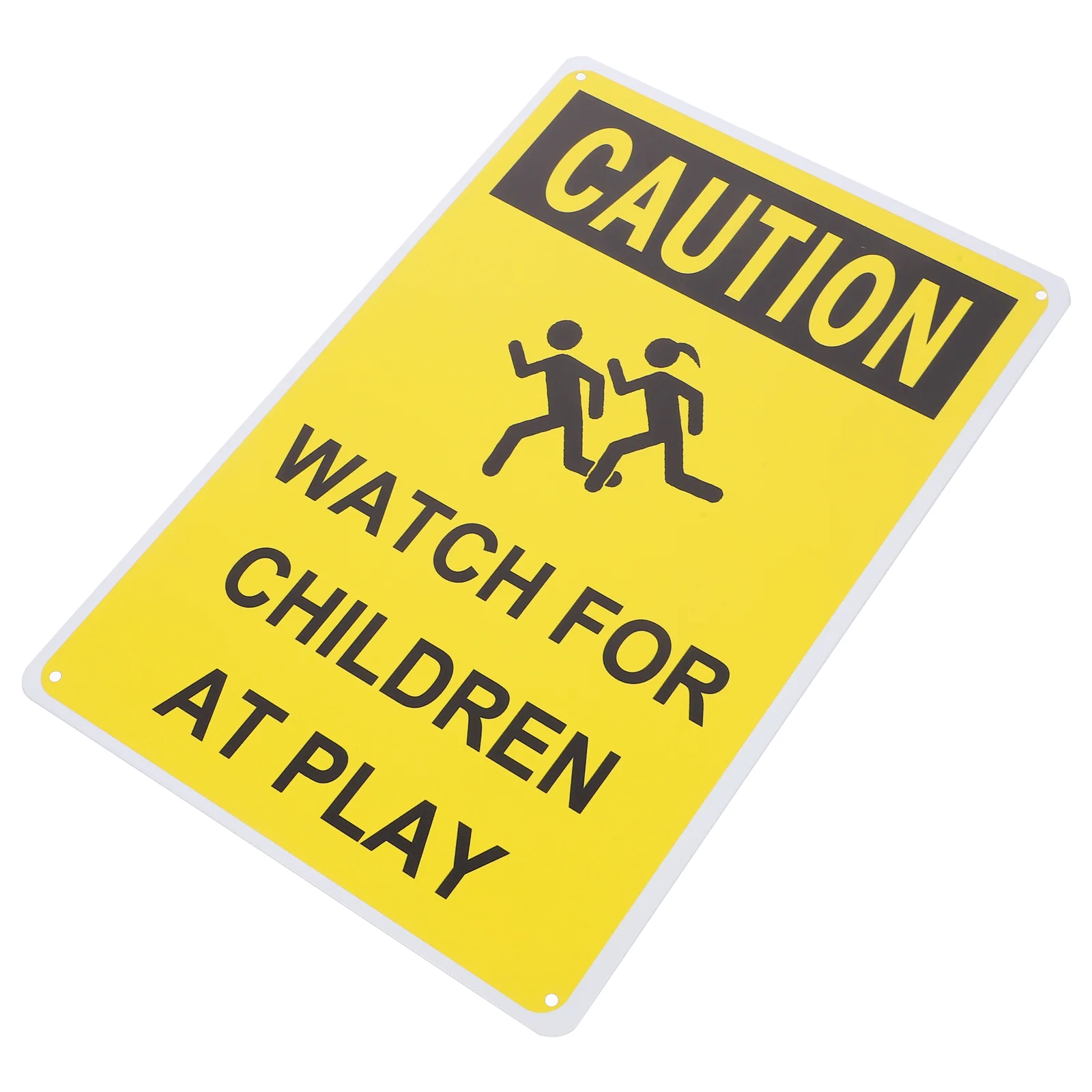 

Safety Signs Kids Playing Caution House Number Music Road for Warning Slowing down Iron Metal Traffic