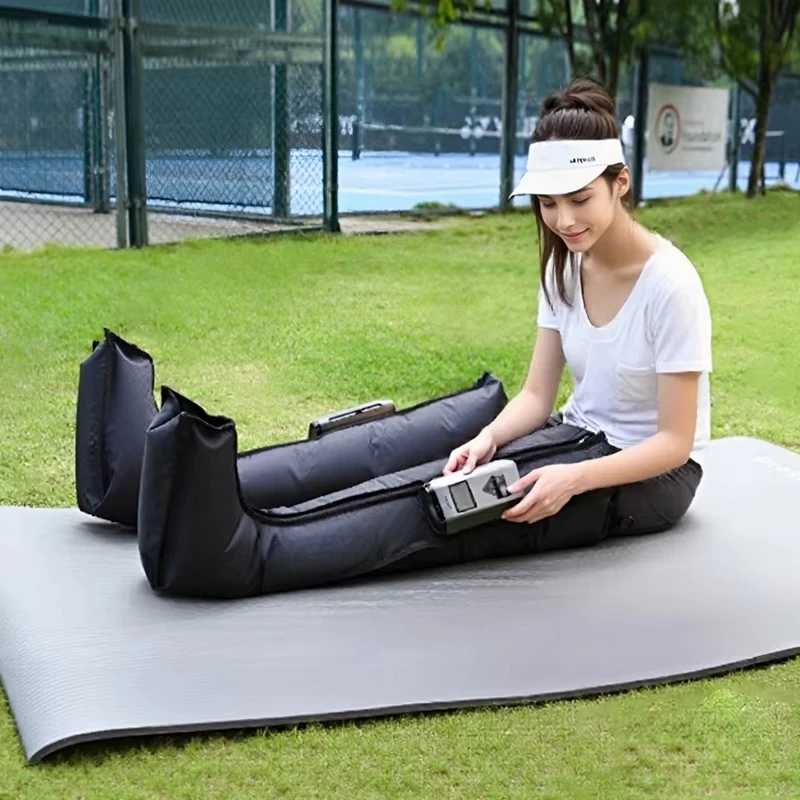 

Массажный компрессор для ног, массажер для ног для кровообращения и релаксации, компрессионный массажер для ног