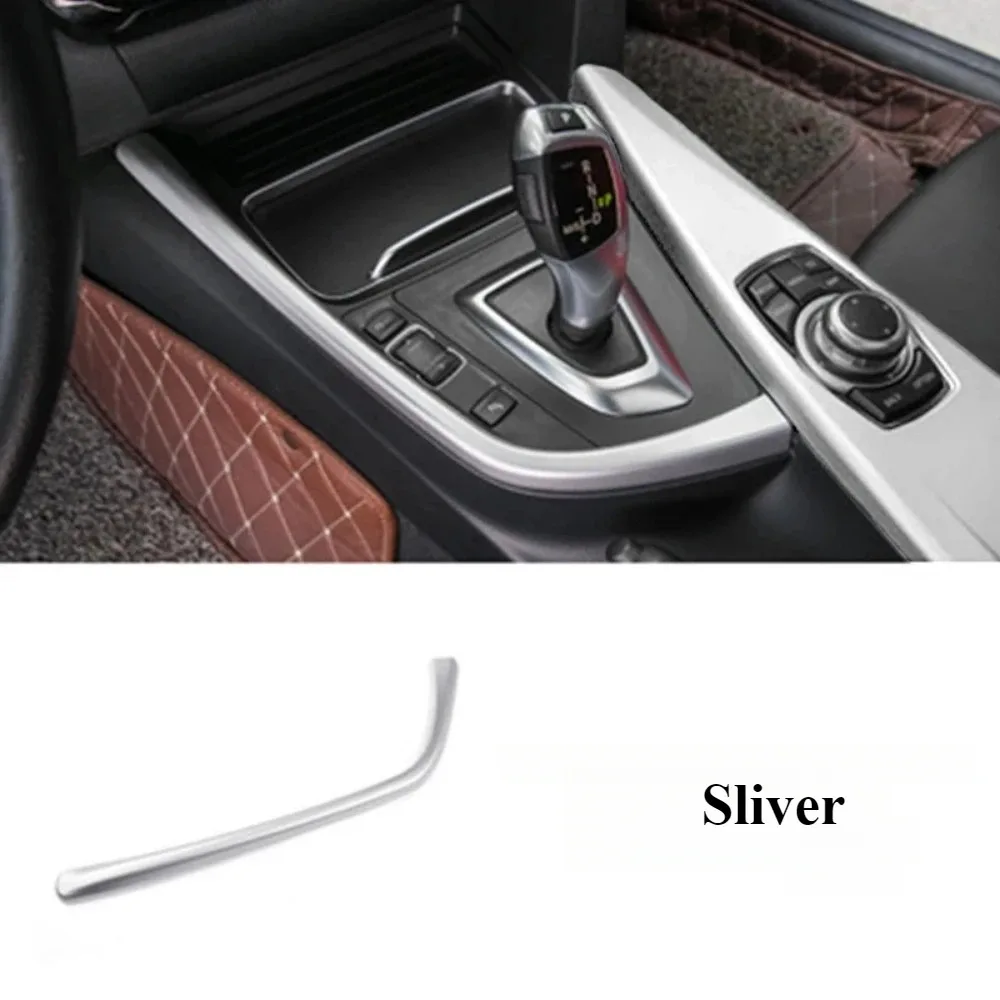 

LHD ABS Карбоновый Красный Синий Серебристый Для BMW 3 4 серии F30 F31 F32 F36 3GT 320i Переключение передач Боковая L-образная полоса