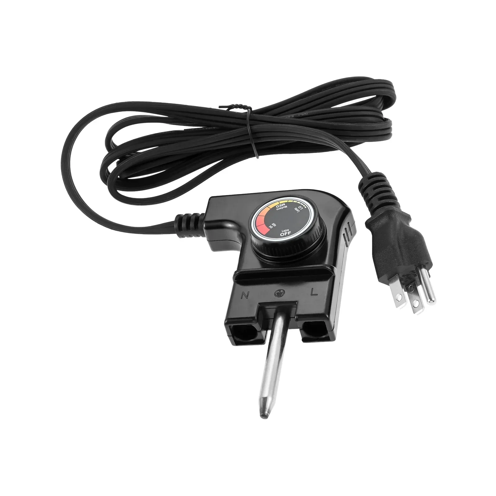 

15A/125V 16AWG Thermostat Control Probe Power Cord for Masterbuilt Smokers & Electric Griddles Outdoor/Household Electric Smoker