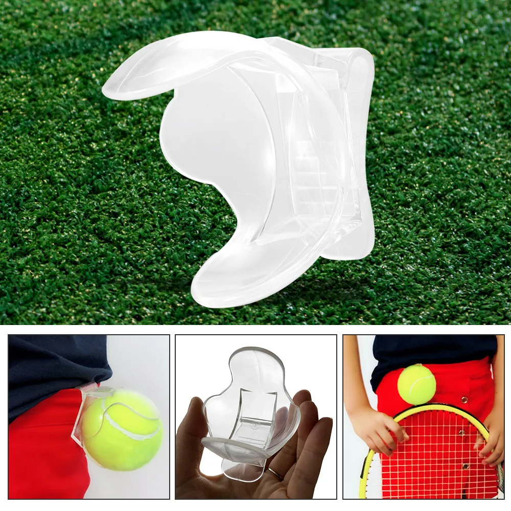 Transparent Tennis Clip Plastic Tennis Training Holder tennis holder