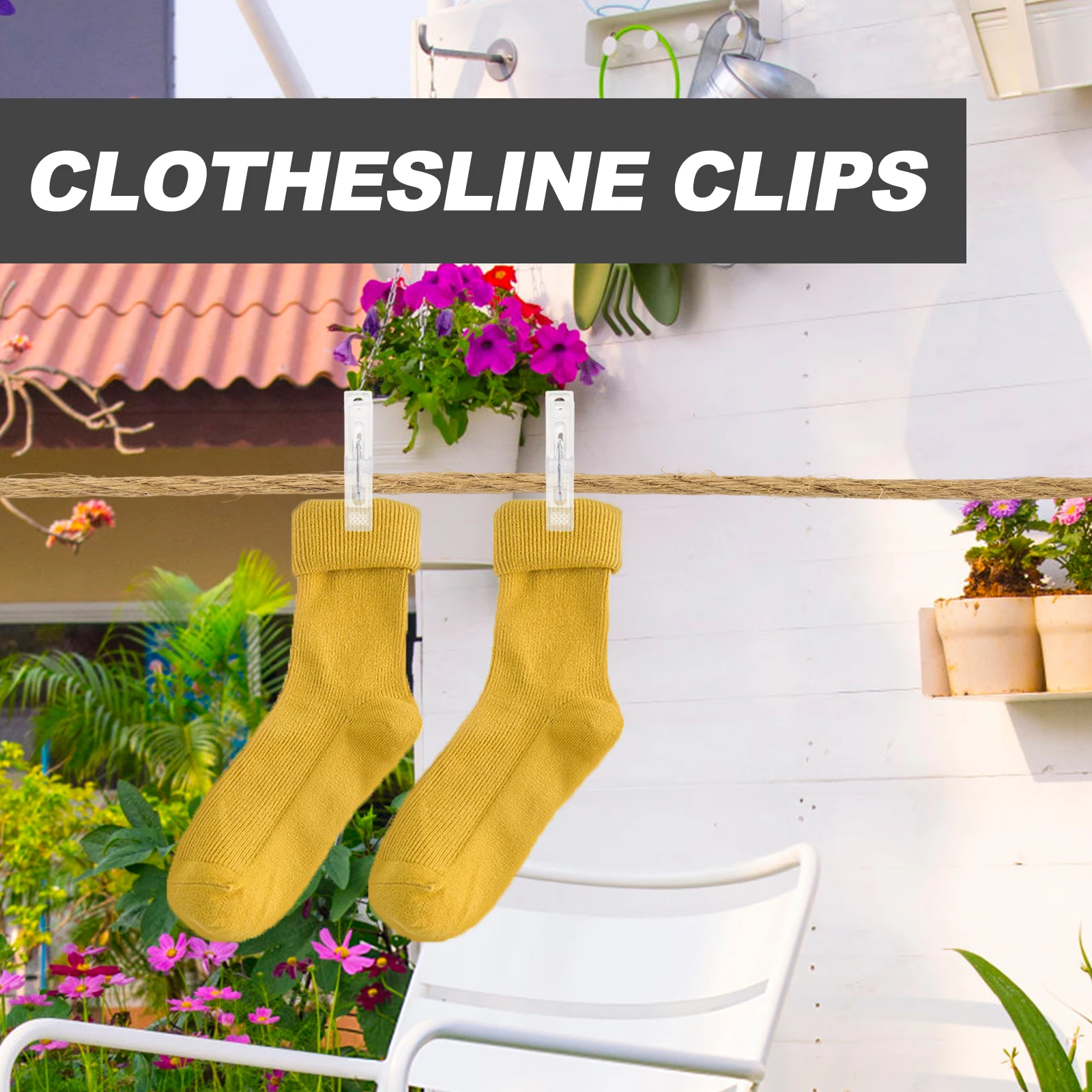 

10PCS Windproof Clothespins Beach Towel Clips Quilt Clamps Clothing Drying Laundry Blankets Sock Pool Chair Mini Pins