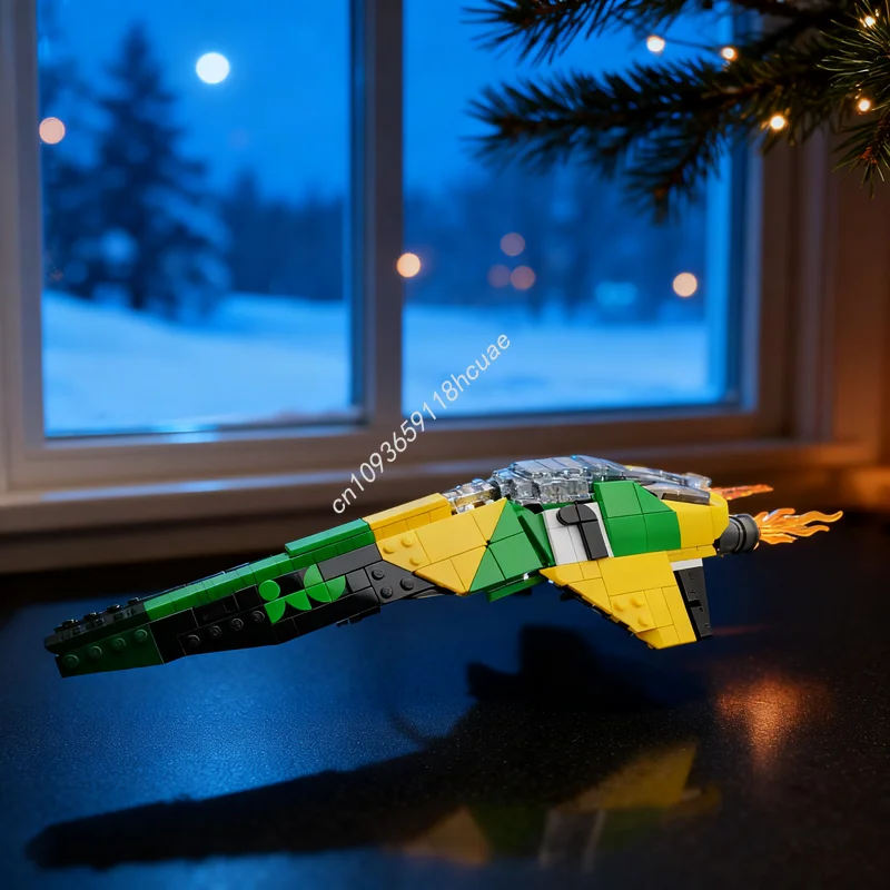 

492 шт. MOC Wipeout John Dekka Ag Systems, игровая модель, строительные блоки, игрушки, конструкция, идея «сделай сам», кирпич, Рождественский подарок на день рождения