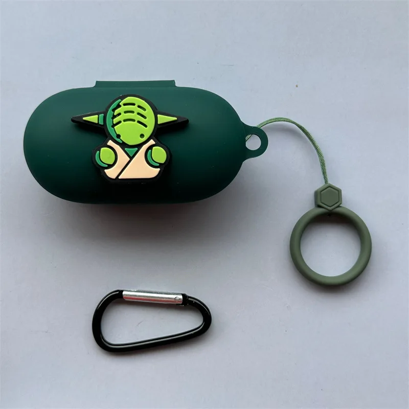 Новый мультяшный силиконовый защитный чехол для наушников Bluetooth, подходящий для Sony WF-C710N с брелком