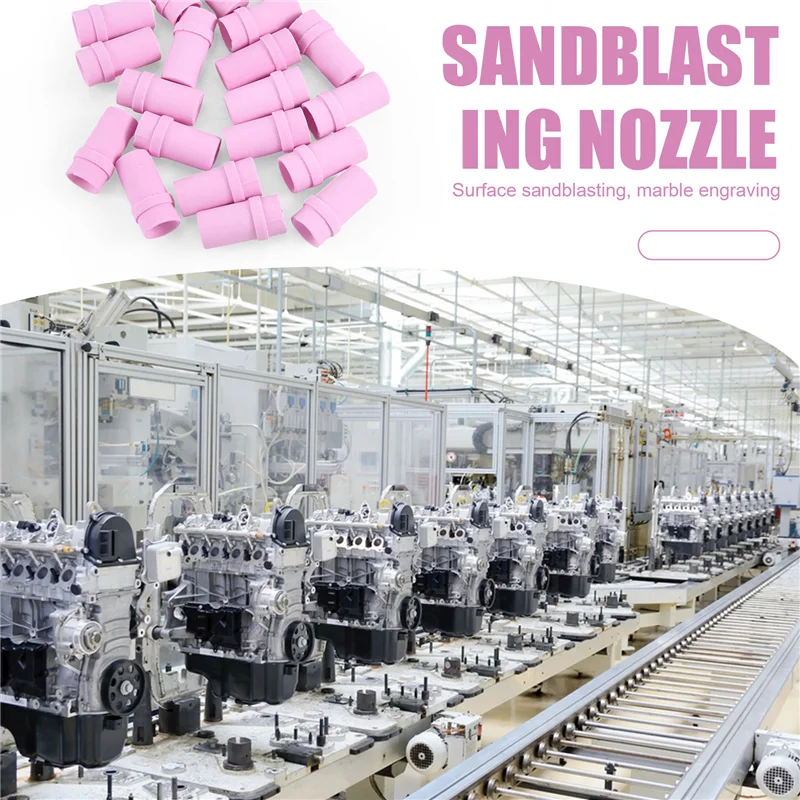 

AB42-20 Pcs 4.5Mm Sandblaster Tips To Replace Air Sandblasting Nozzle