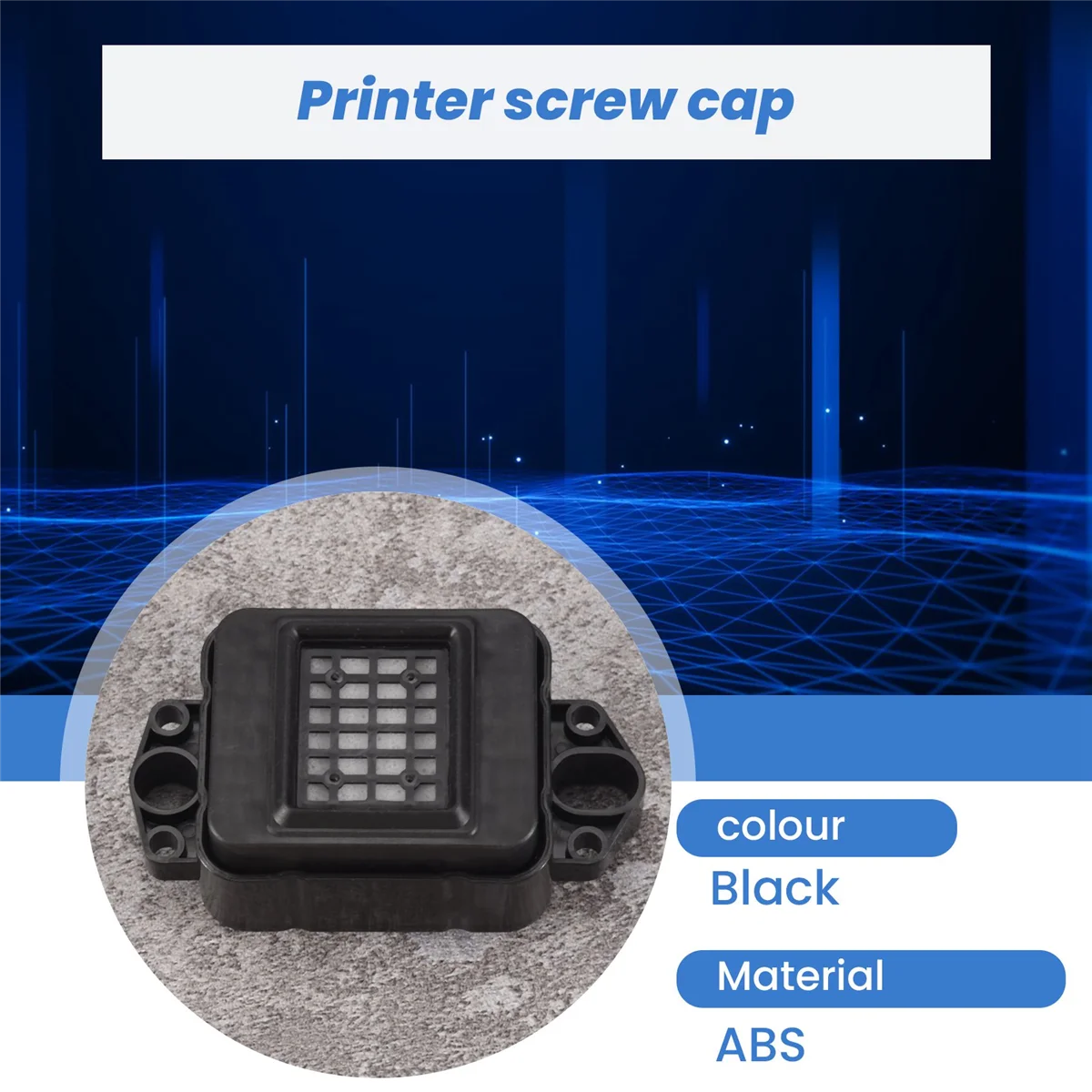 Printer Capping Top, Suitable for Epson XP600 TX800 DX9 DX10 Print Head for Solvent Printer Capping Station HOTT