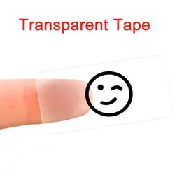 Niimbot D11 D110 D101 Transparent Label Tape paper Waterproof Anti-Oil Tear-Resistant Price Label Pure Color Scratch-Resistant L