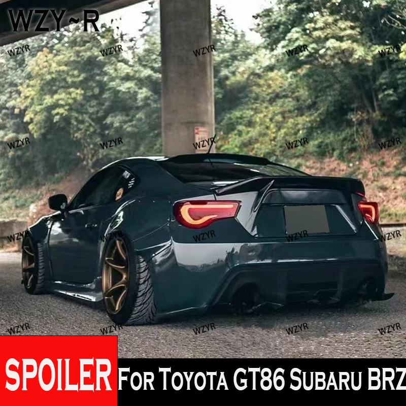 

For Toyota GT86 Subaru BRZ High quality AB style Carbon Fiber Auto Car Rear Trunk Spoiler Wing 2012-2019 body kit