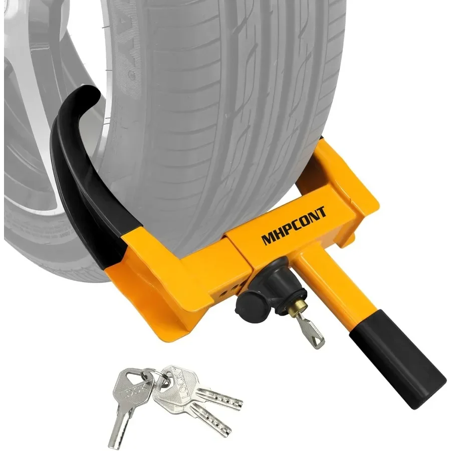 

Universal Adjustable Trailer Wheel Lock Security Tire Boot AntiTheft Device for ATV RV SUV Car Golf Cart Boats Motorcycles Brig