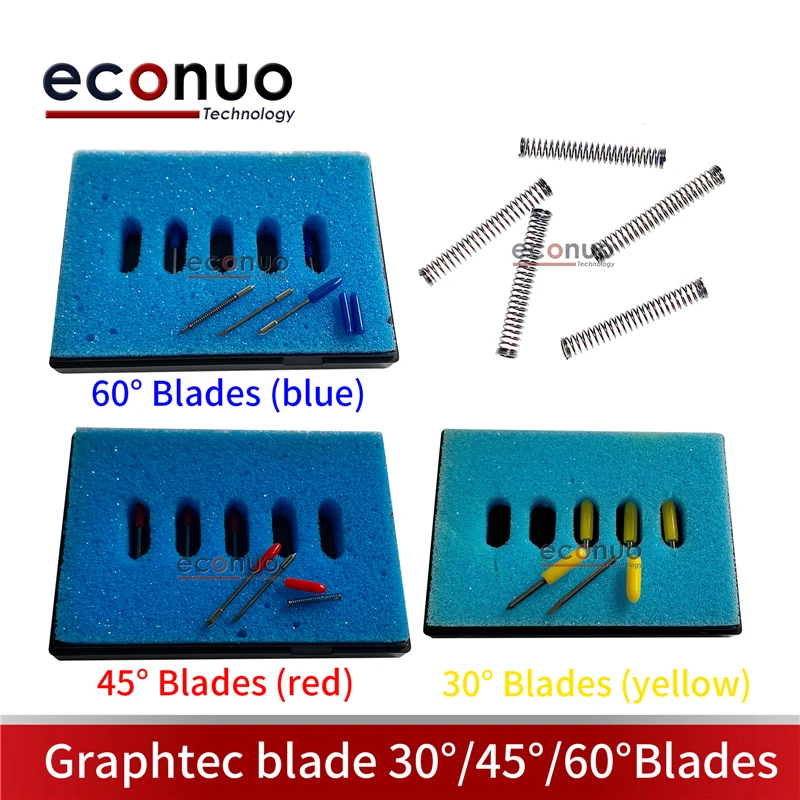 5PCS 30/45/60 Degrees Replacement Blades For Graphtec Plotter Blade Knife Cutter Blades For Cutting Font Lettering Knife