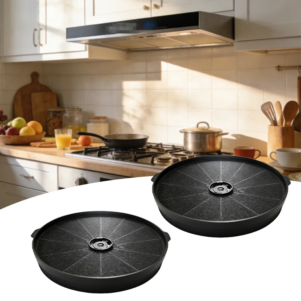 Activated Carbon Filter Set 2 pcs for Range Hood Compatible with For LEX L1 CFK1-TM CFC 60020 USGDCF-G 668WRC75 63175S 668AS750