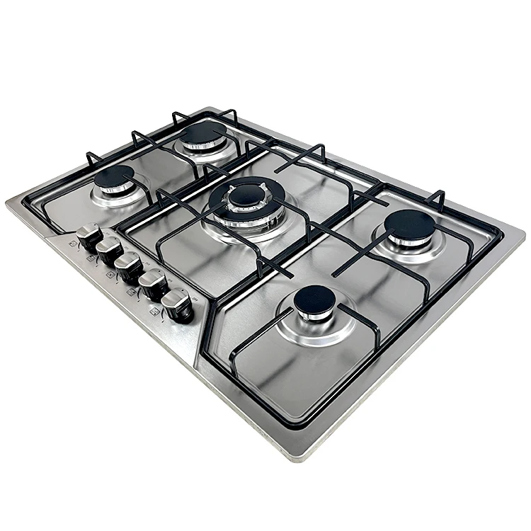 for5 burner price high quality low price profession 80cm gas cooker