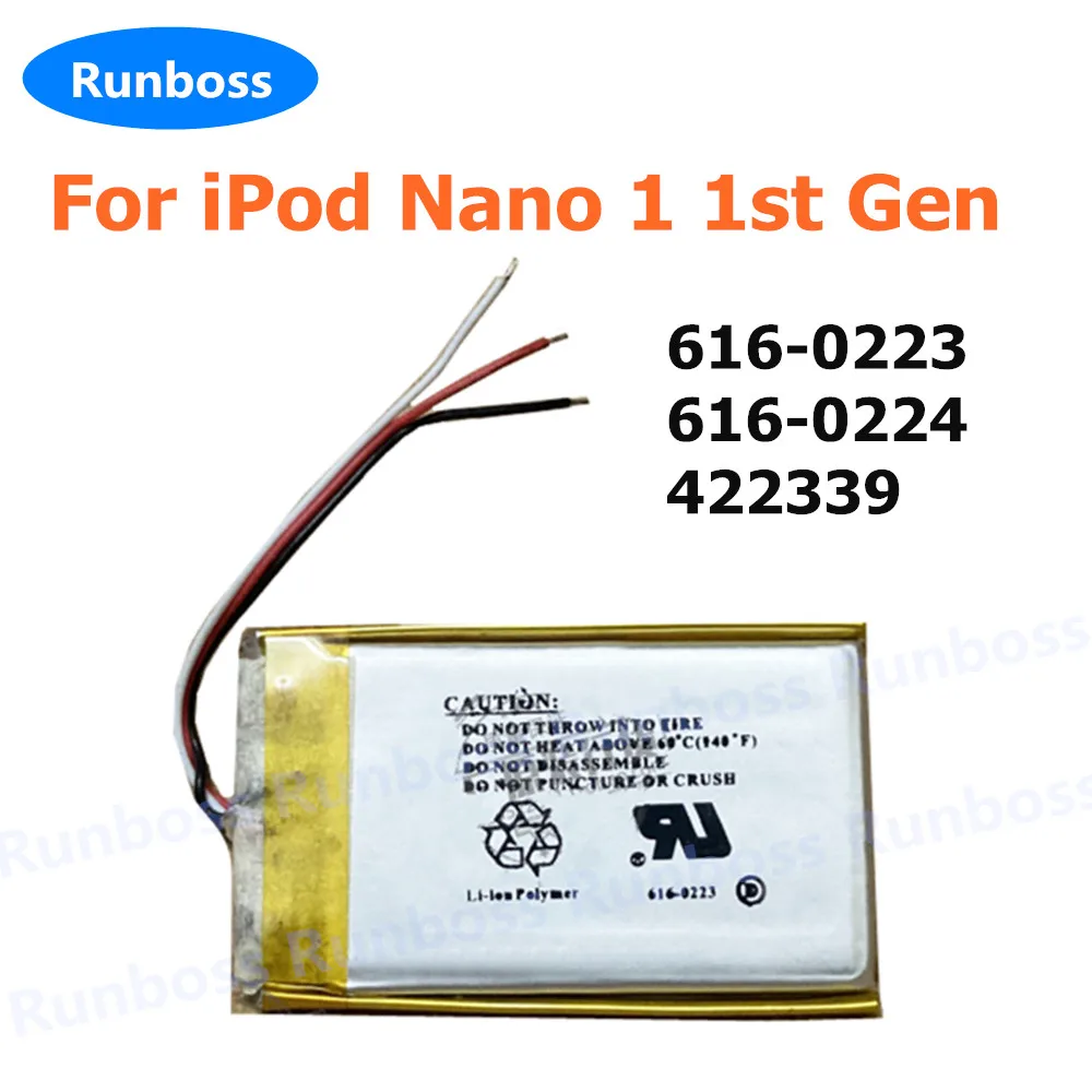 New Replacement Battery For iPod Nano 1 2 3 4 5 6 7 4th 5th 6th 7th 1st 2nd Generation 2 Gen 2Gen 3rd 3 Gen 3Gen Batteries