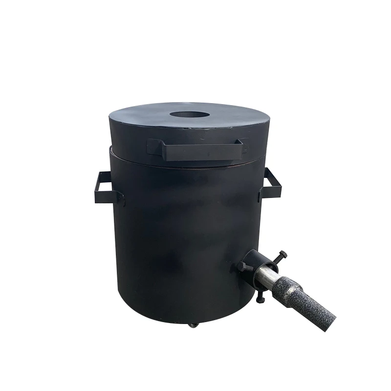 

Melting Furnace Kit Propane Graphite Crucible Tongs 1300°C Casting Refining Smelting Precious Metals Gold Silver Tin Aluminum