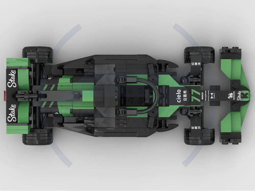 มอซี- 182479   รถแข่ง 289 ชิ้นบล็อกของเล่นอาคารที่เข้ากันได้สําหรับของขวัญคริสต์มาสสําหรับเด็ก