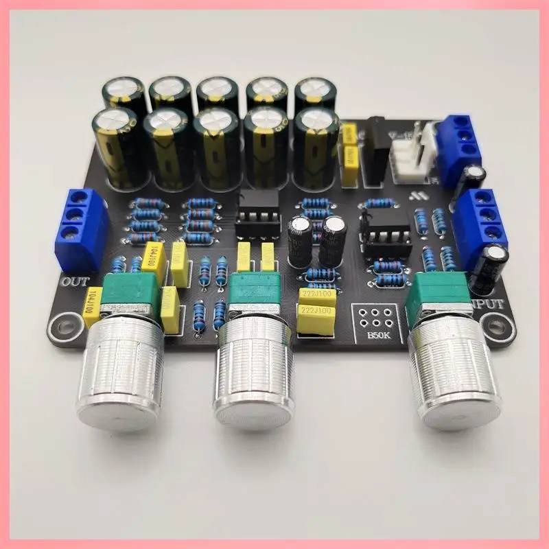 

Y23A-NE5532 Preamp Pre Amplifier Audio Adjustment Plate HIFI Amplifier Preamplifier Volume Tone Control,24-24