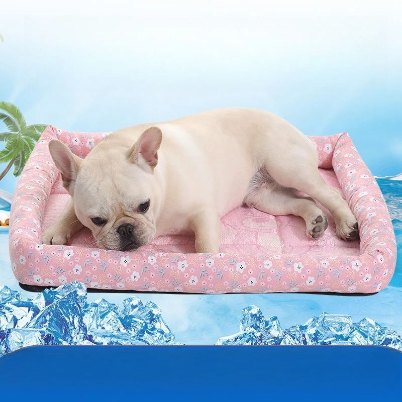 Now New Summer Pet Mat Pet Ice Mat, Cat Nest Kennel Nest Pet Bed Mat Summer Ice Mat Summer