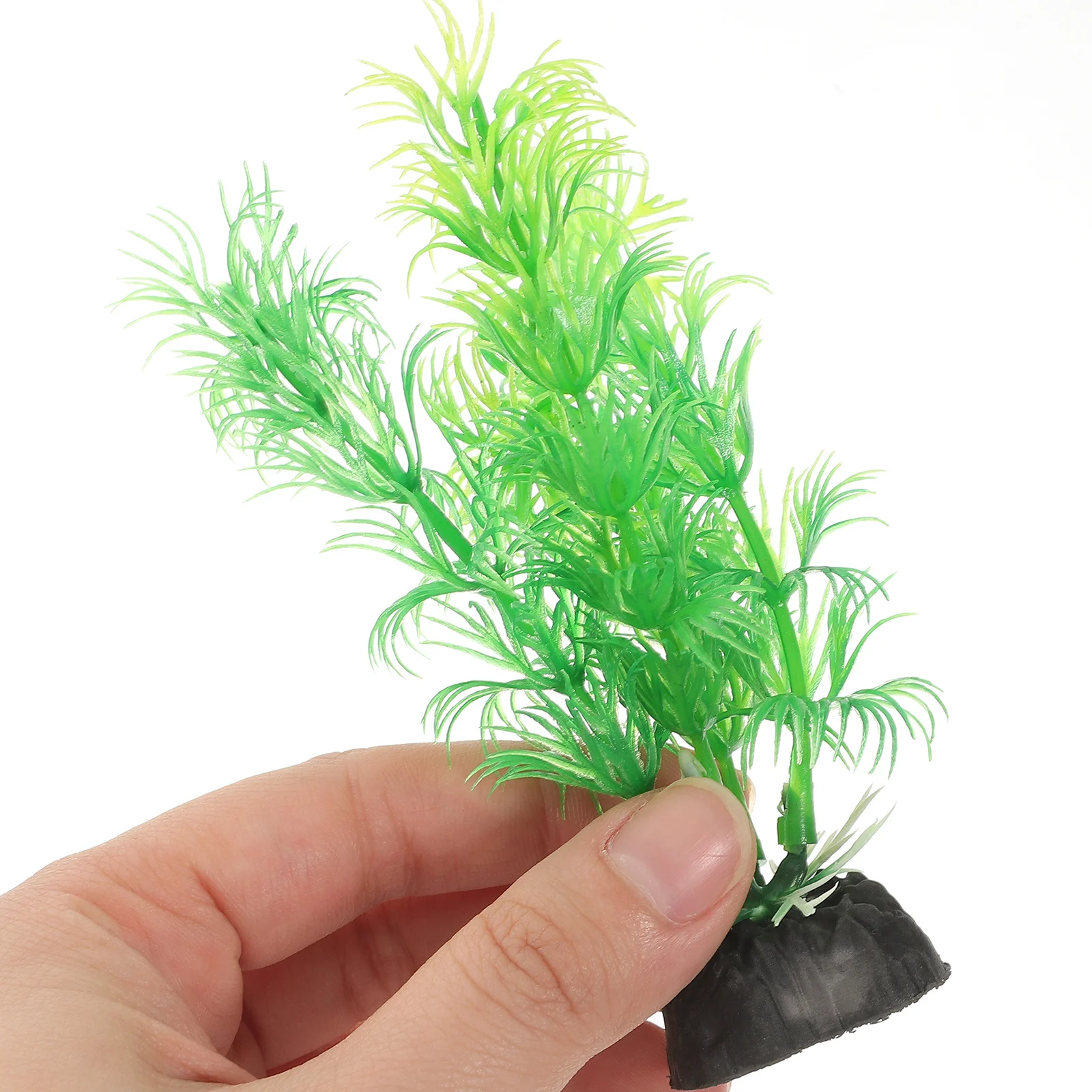 

10Pcs Aquarium Grass Decorative Plastic Plant Natural Underwater Fish Tank Decor Landscape Aquarium Supplies Fish Tank Grass