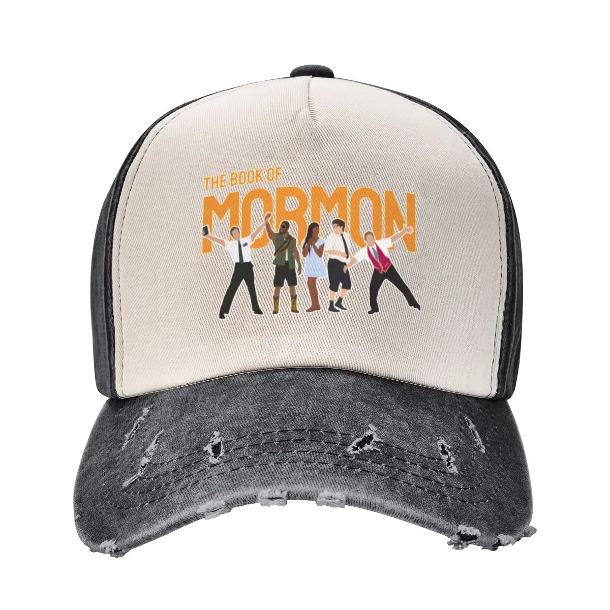 

book of mormon character drawings Baseball Cap Hat Beach Sun Hat For Children Cosplay sailor cap for men Boy Child Women's