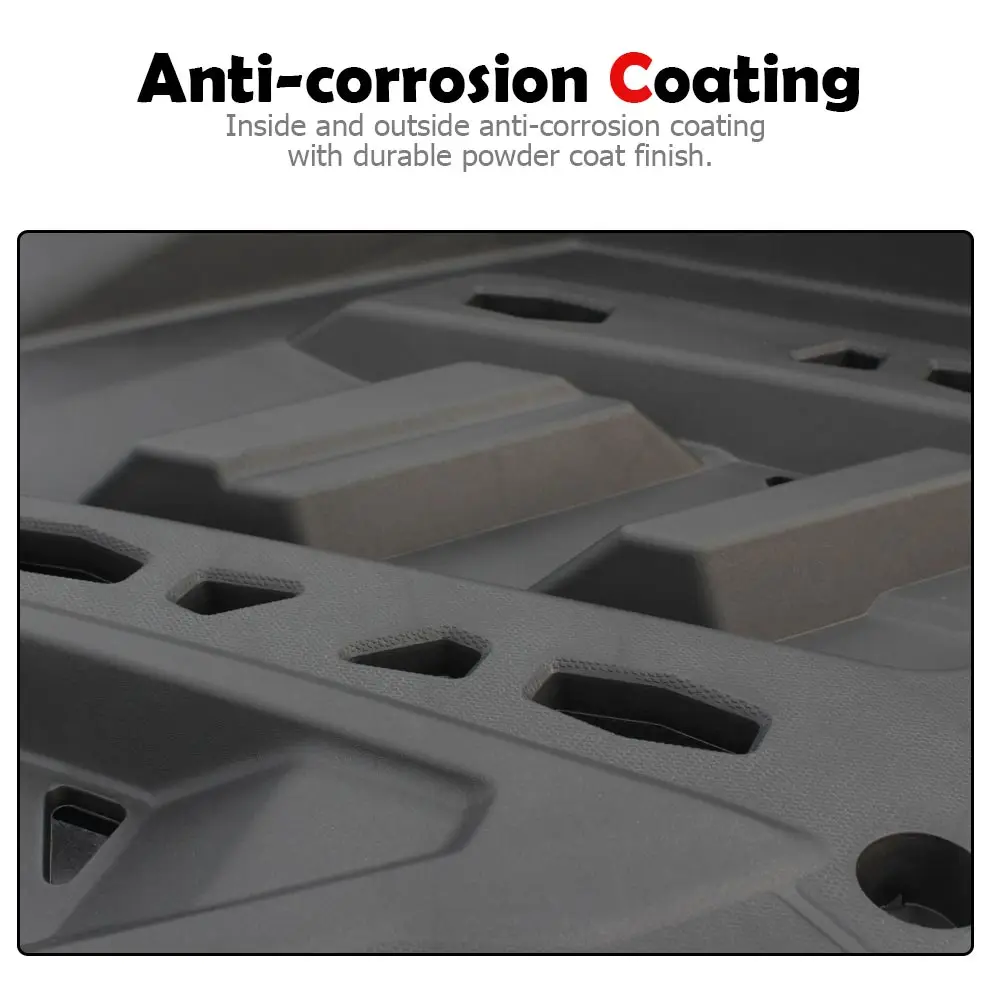 Rear Luggage Carrier Accessory Plastic Black Fit For Can-Am 2019-2020 Maverick X3 Max R