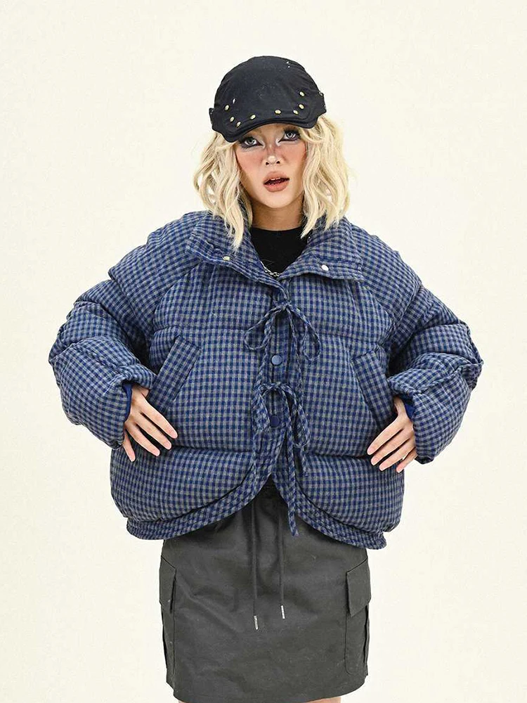 سترات قصيرة سميكة من الدانتيل منقوشة كلاسيكية للنساء على الطراز الكوري سترات بأزرار غير رسمية فضفاضة