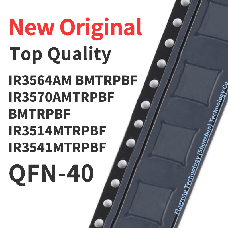 10 Pieces IR3564AMTRPBF IR3564BMTRPBF IR3570AMTRPBF IR3570BMTRPBF IR3514MTRPBF IR3541MTRPBF QFN-40 New Original Chip IC