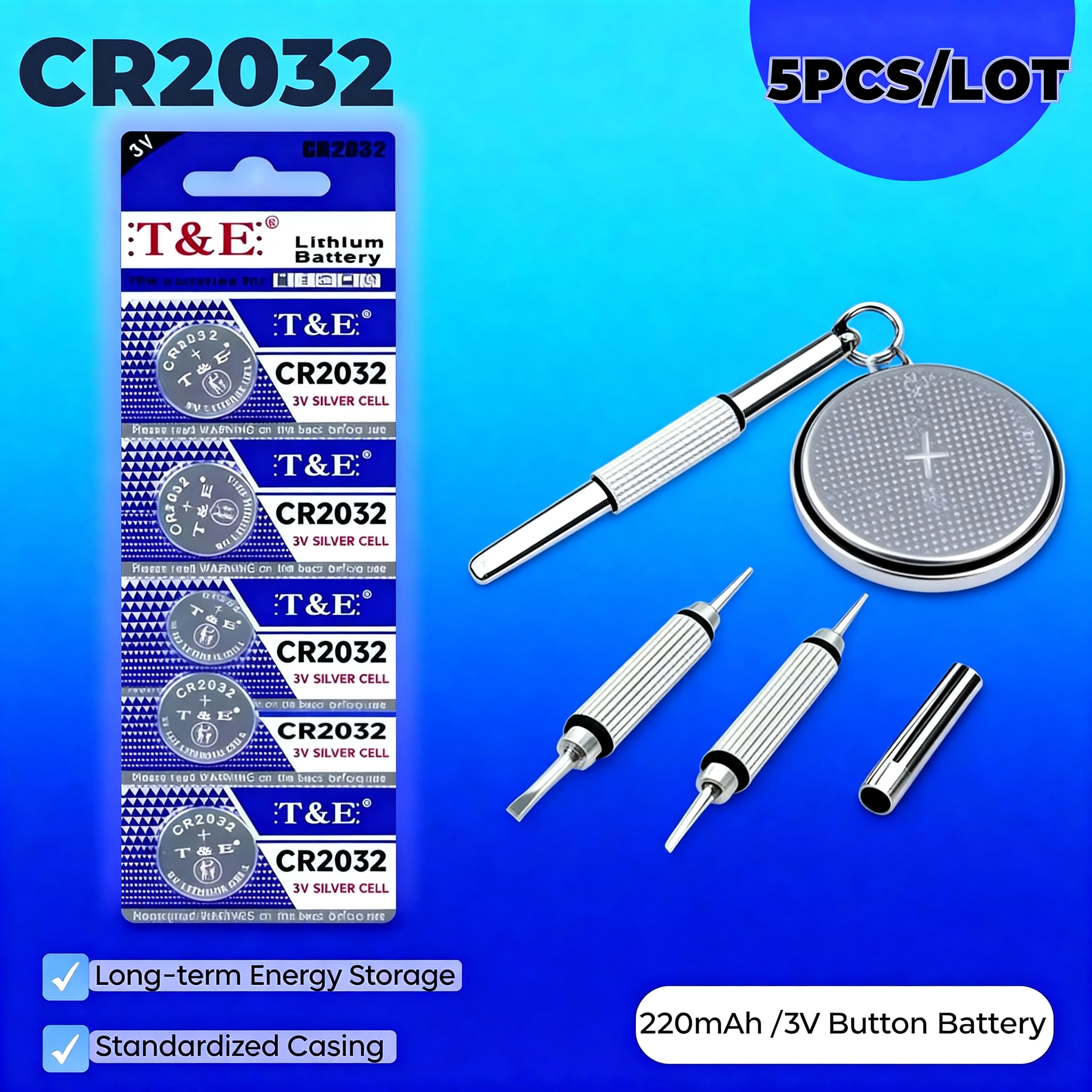 

НОВЫЙ обновленный кнопочный аккумулятор 3 В CR2032 CR2025 CR2450 CR2430 CR2016 CR1632 CR1620 Прочный литиевый аккумулятор типа «таблетка»