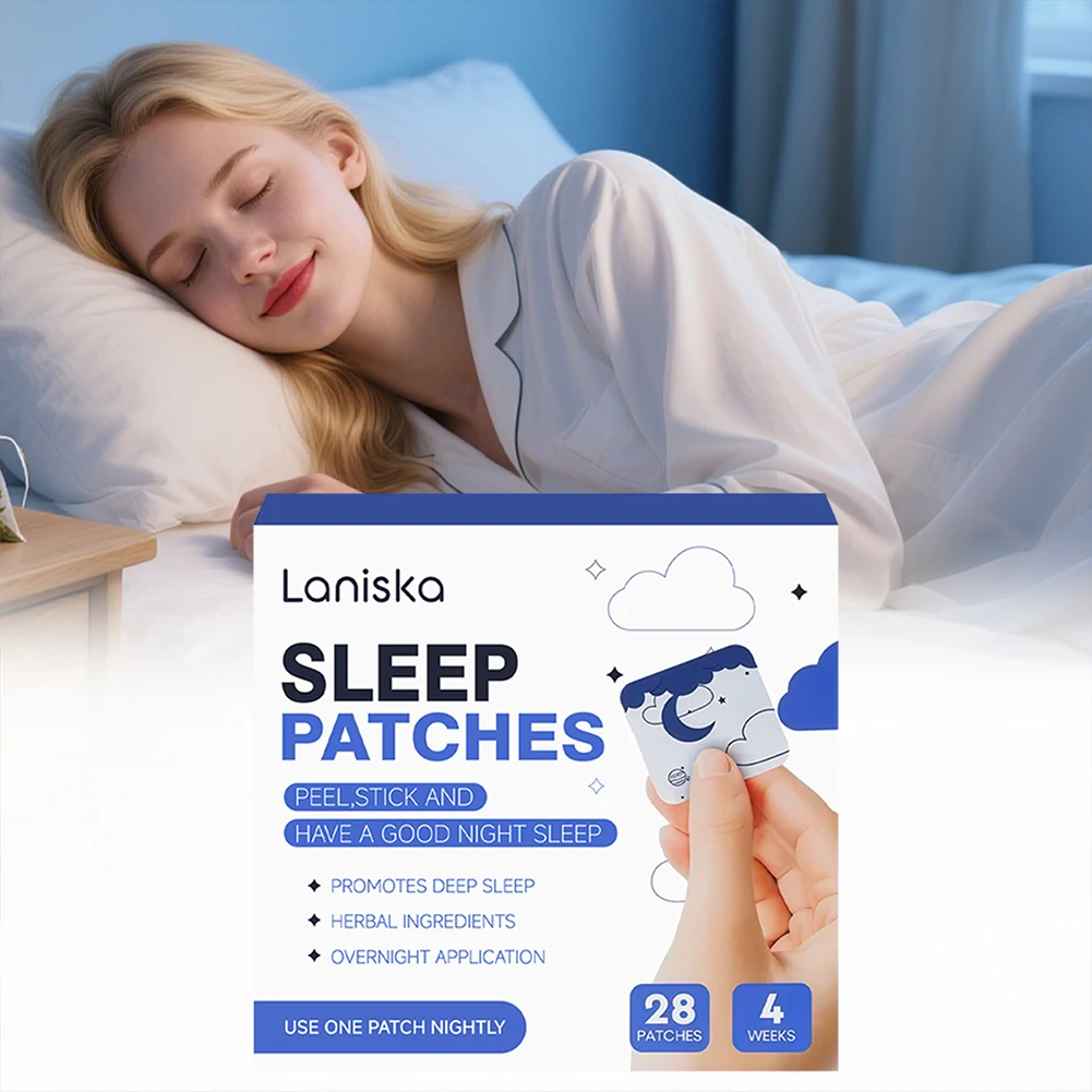 

Melatonin Free Sleep Patch For Travel Drug-Free Non-Habit Forming Formulas High-pressure Work Environments