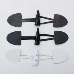 여성용 화이트 가죽 혼 버클 단추, 코트 재킷 카디건, DIY 수제 공예, 의류 바느질 장식, 1 쌍