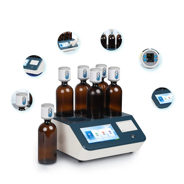 Intelligent  Pressure Difference Method Bod Water Analysis Tester Testing Measuring Instrument  Bod Sensor and BOD System Meter
