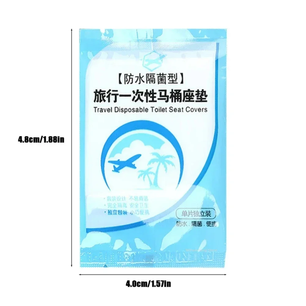 Protezione per WC usa e getta Copertura per tappetino da viaggio Articoli per la casa Forniture per hotel Custodie per tappetini portatili