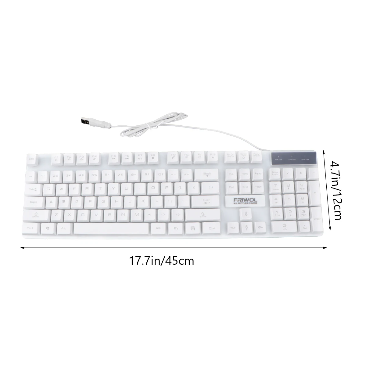 Gaming Keyboard Wired Portable Computer Phone Tablet Comfortable Keys Mechanical Electronic E Sports Keyboard Set Travel